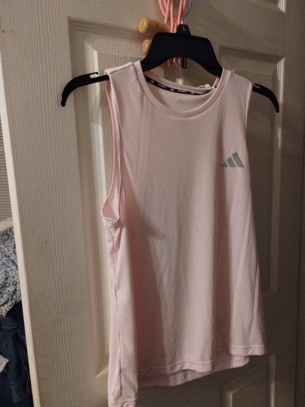 Adidas women's pink tank top